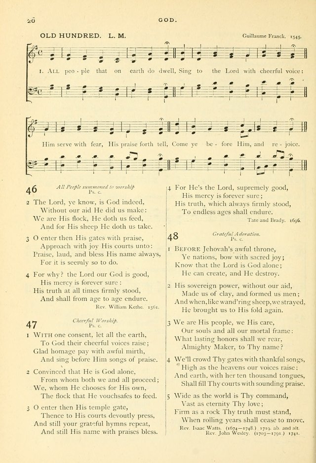 Hymns and Songs of Praise for Public and Social Worship page 26