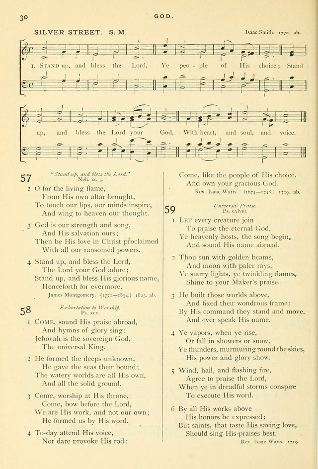 Hymns and Songs of Praise for Public and Social Worship page 30