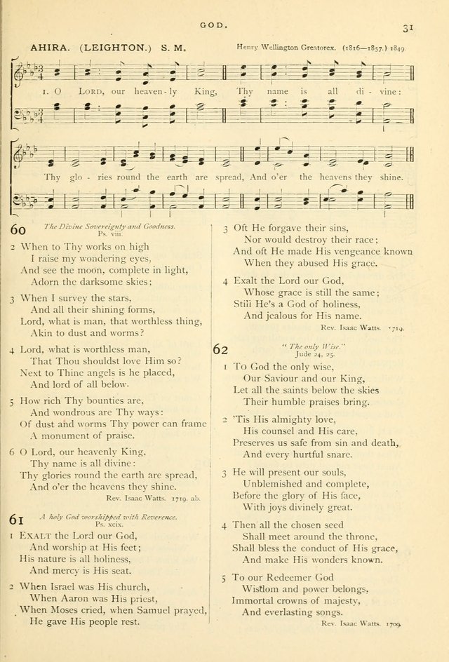 Hymns and Songs of Praise for Public and Social Worship page 31