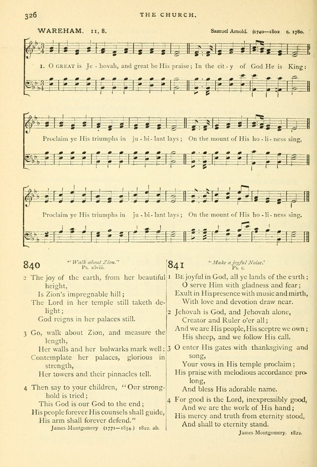 Hymns and Songs of Praise for Public and Social Worship page 332