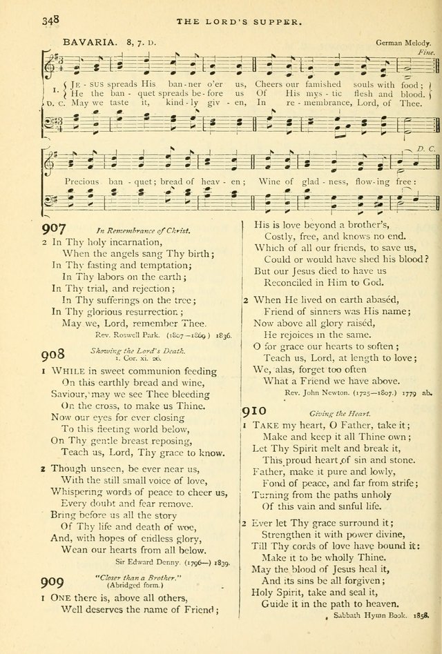 Hymns and Songs of Praise for Public and Social Worship page 354