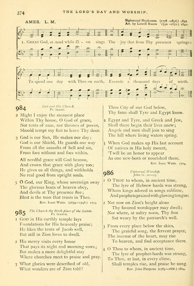 Hymns and Songs of Praise for Public and Social Worship page 380