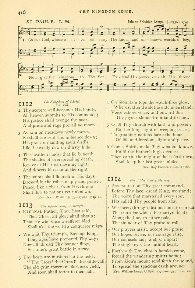 Hymns and Songs of Praise for Public and Social Worship page 424