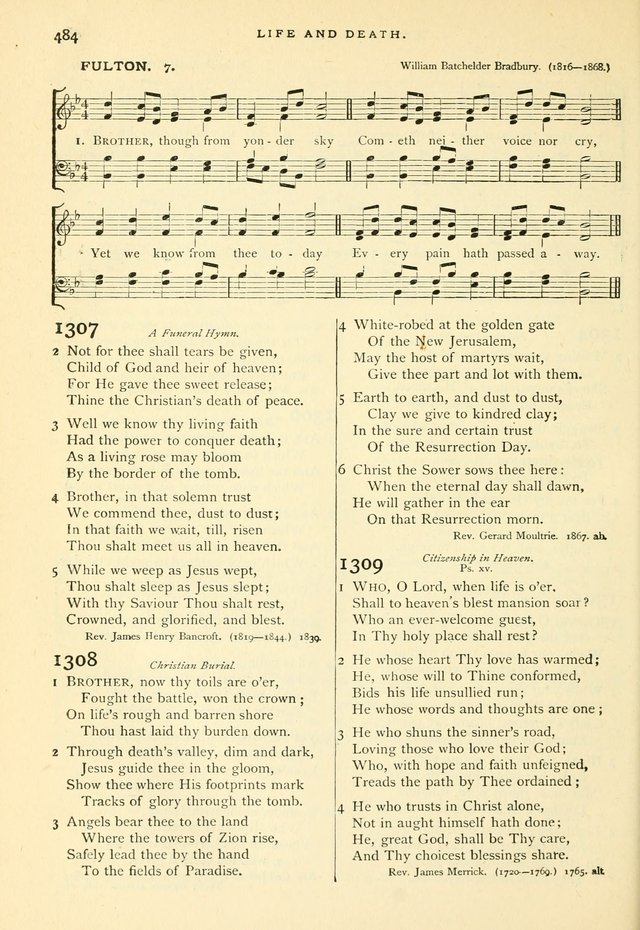Hymns and Songs of Praise for Public and Social Worship page 492