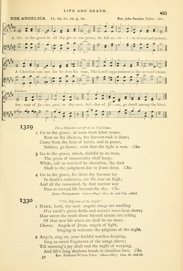 Hymns and Songs of Praise for Public and Social Worship page 501
