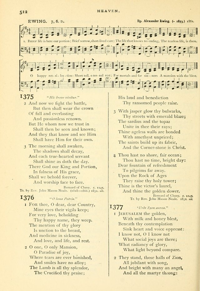 Hymns and Songs of Praise for Public and Social Worship page 526