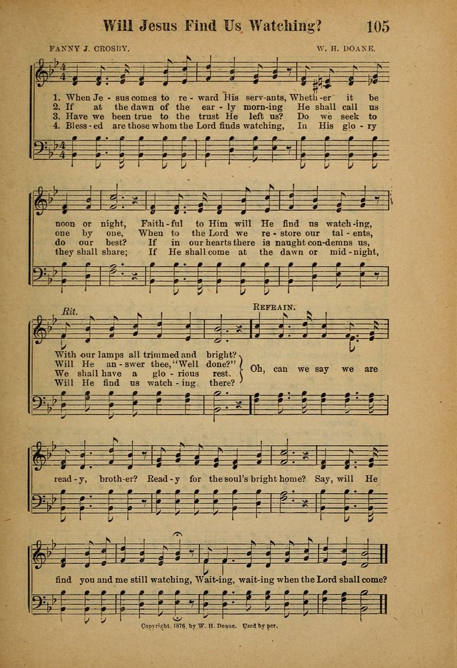 Hymns and Spiritual Songs page 105