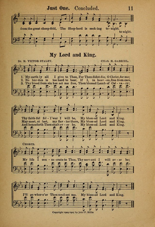 Hymns and Spiritual Songs page 11