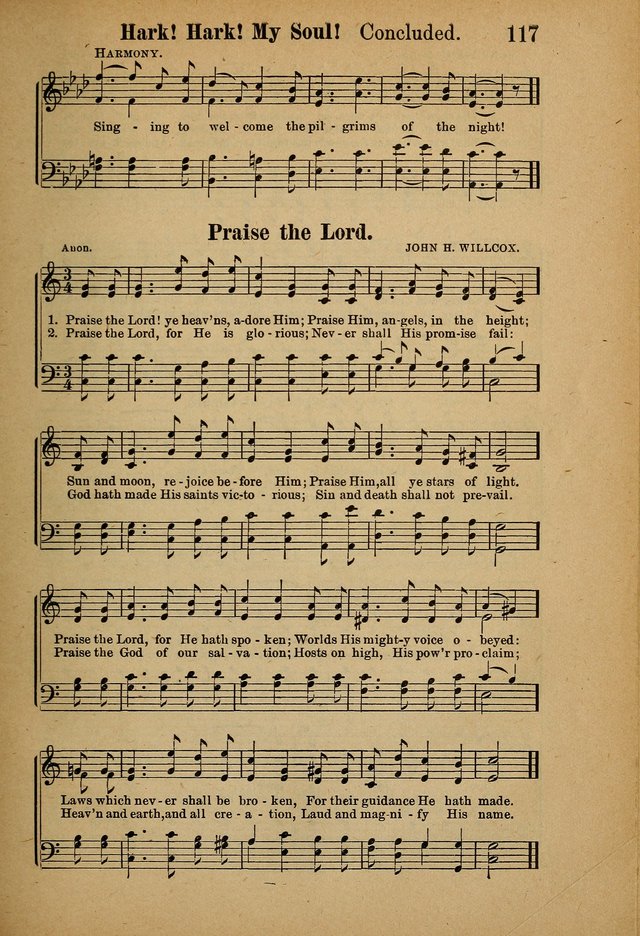 Hymns and Spiritual Songs page 117