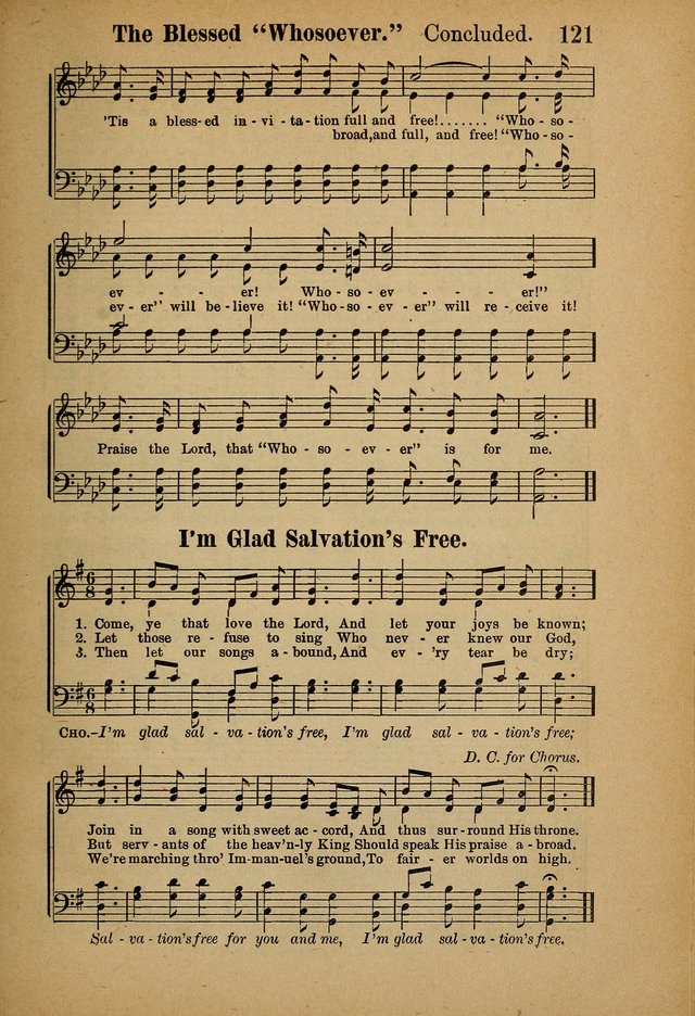 Hymns and Spiritual Songs page 121