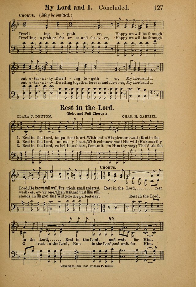 Hymns and Spiritual Songs page 127