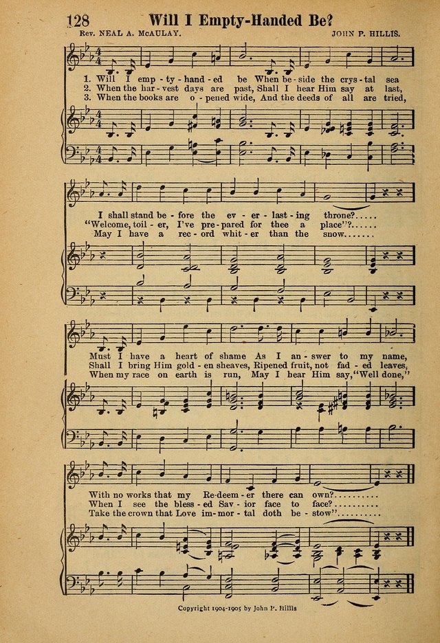 Hymns and Spiritual Songs page 128