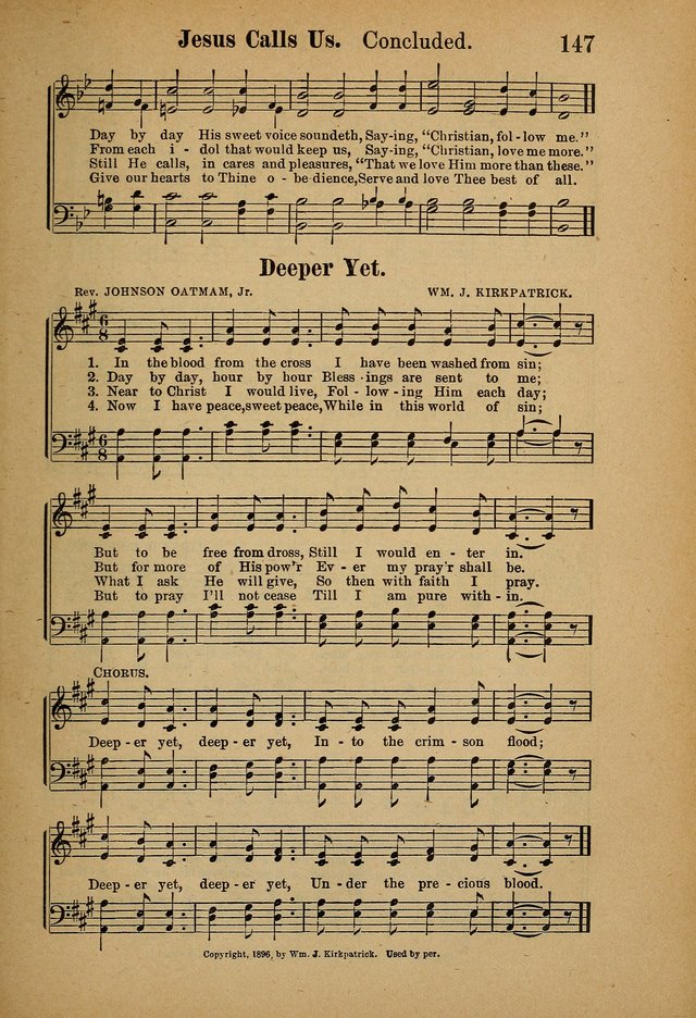 Hymns and Spiritual Songs page 147
