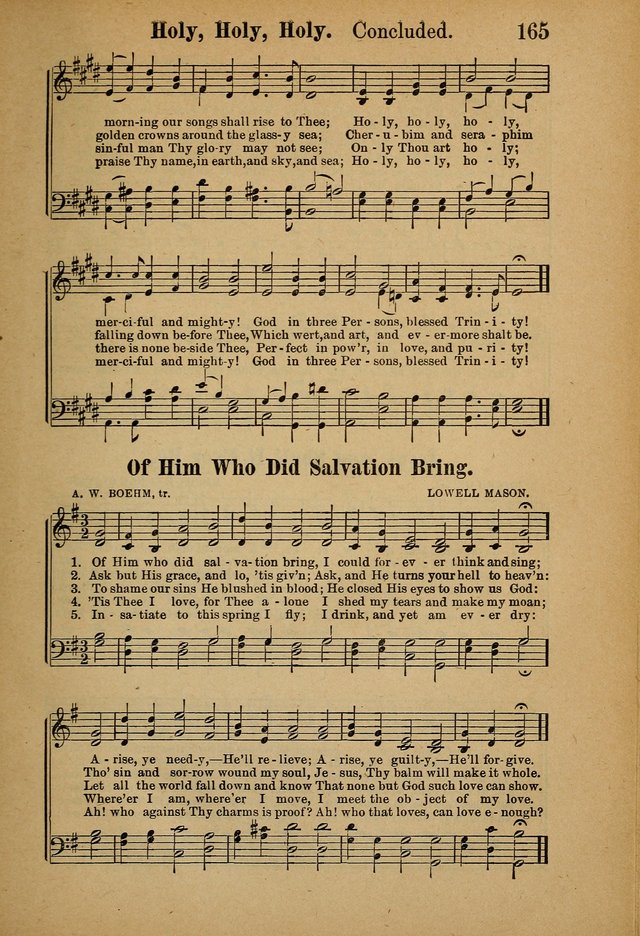 Hymns and Spiritual Songs page 165