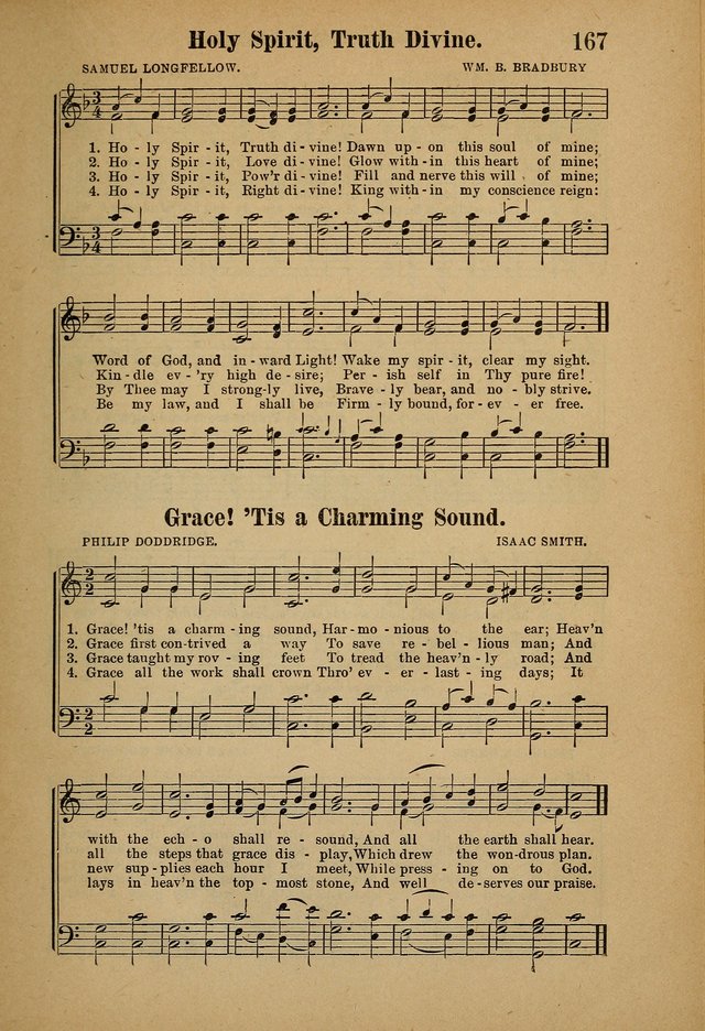 Hymns and Spiritual Songs page 167