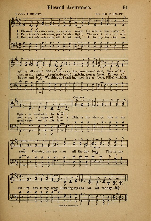 Hymns and Spiritual Songs page 91
