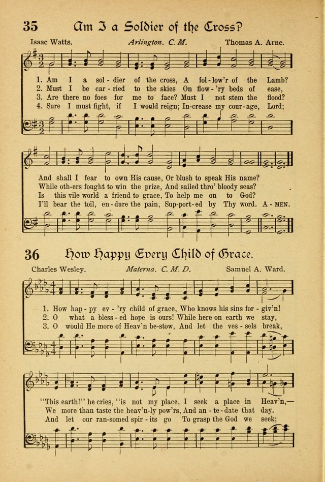 Hymns and Sacred Songs page 29