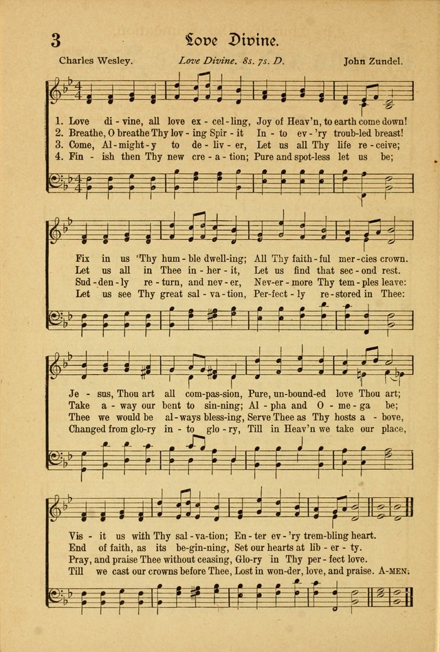Hymns and Sacred Songs page 3