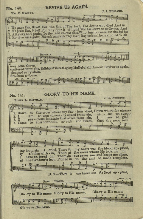 Hallelujahs: for Sunday Schools, Singing-Schools, Revivals, Conventions and General Use in Christian Work and Worship page 149