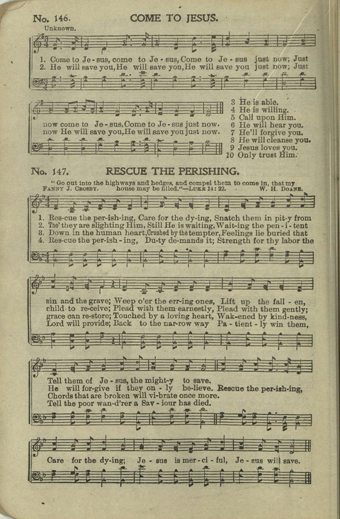 Hallelujahs: for Sunday Schools, Singing-Schools, Revivals, Conventions and General Use in Christian Work and Worship page 152