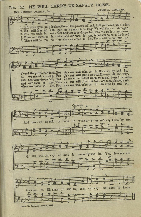 Hallelujahs: for Sunday Schools, Singing-Schools, Revivals, Conventions and General Use in Christian Work and Worship page 157