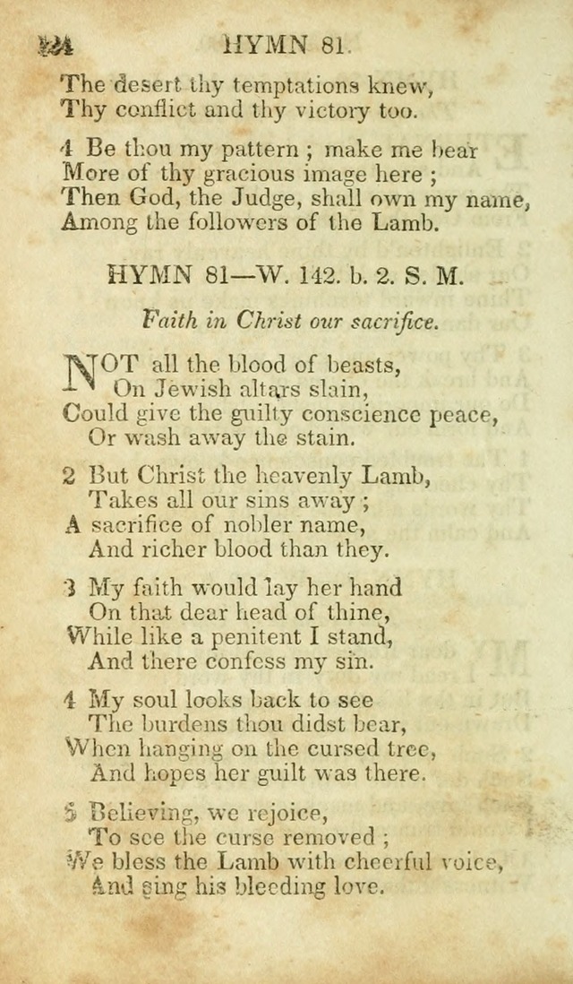 Hymns and Spiritual Songs, Original and Selected, for the Use of Christians. (8th ed.) page 129