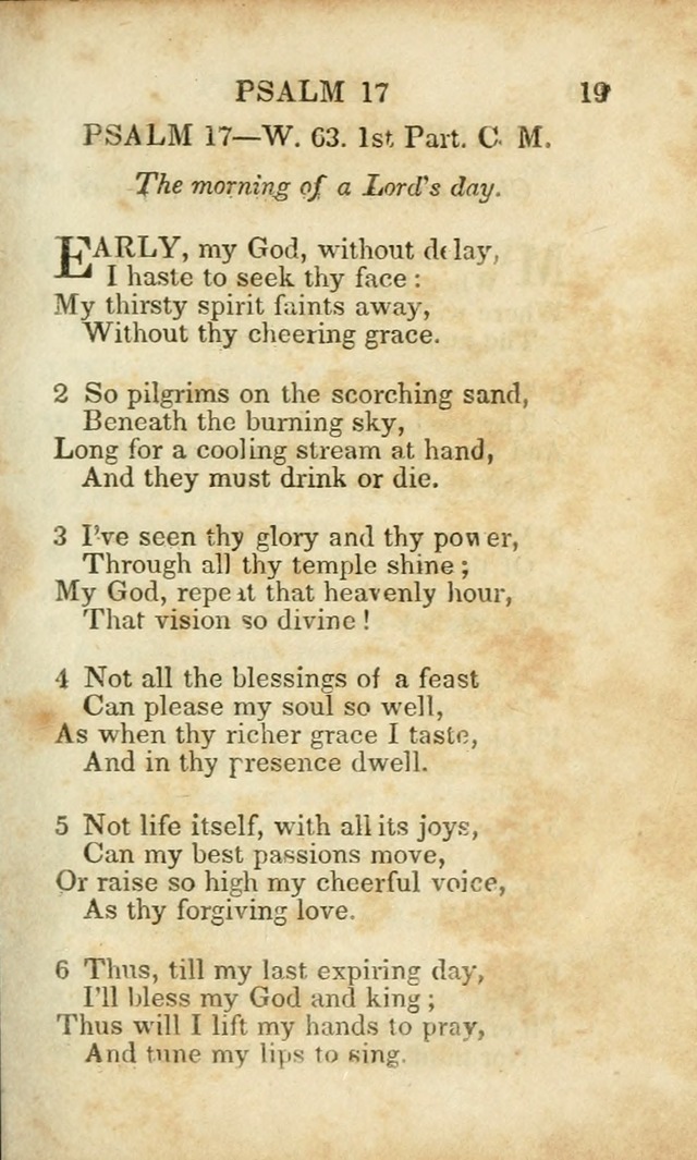 Hymns and Spiritual Songs, Original and Selected, for the Use of Christians. (8th ed.) page 16
