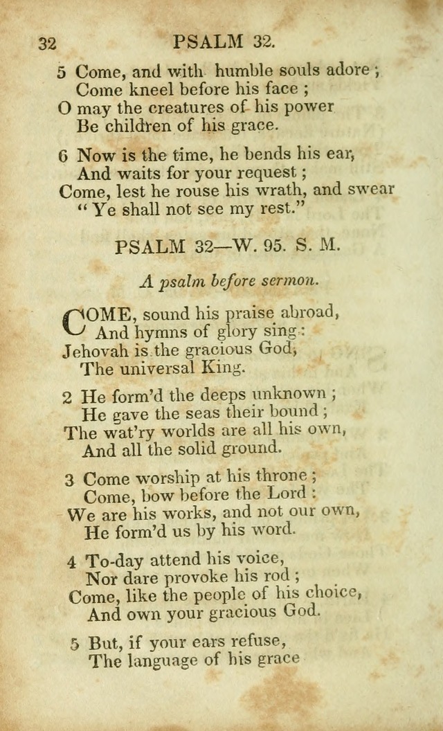 Hymns and Spiritual Songs, Original and Selected, for the Use of Christians. (8th ed.) page 29