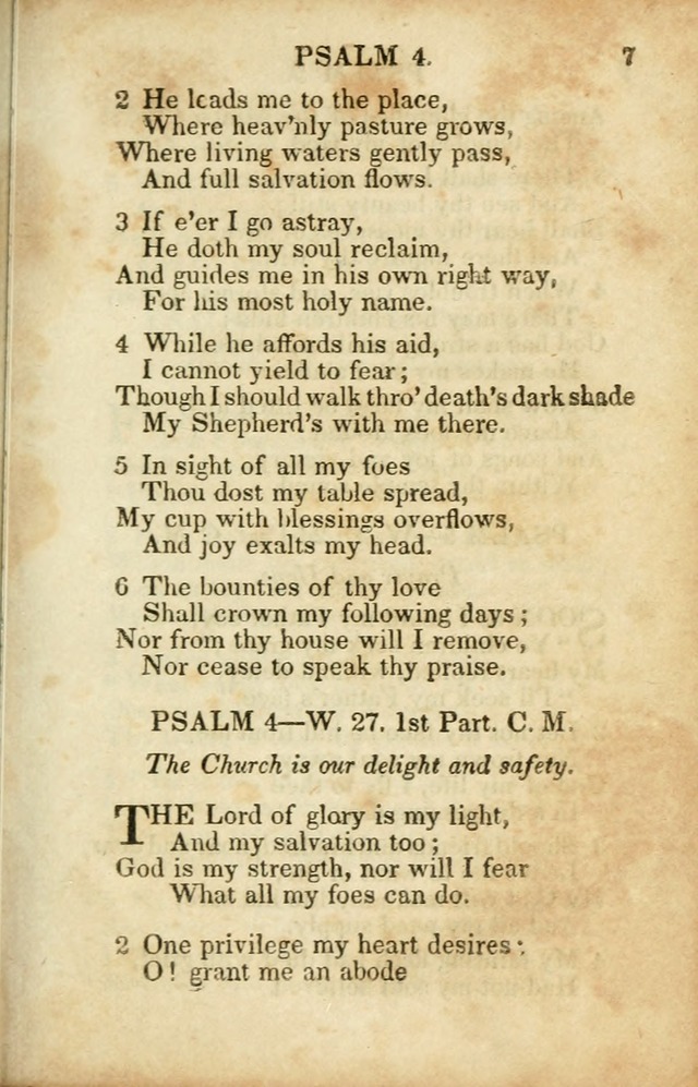 Hymns and Spiritual Songs, Original and Selected, for the Use of Christians. (8th ed.) page 4