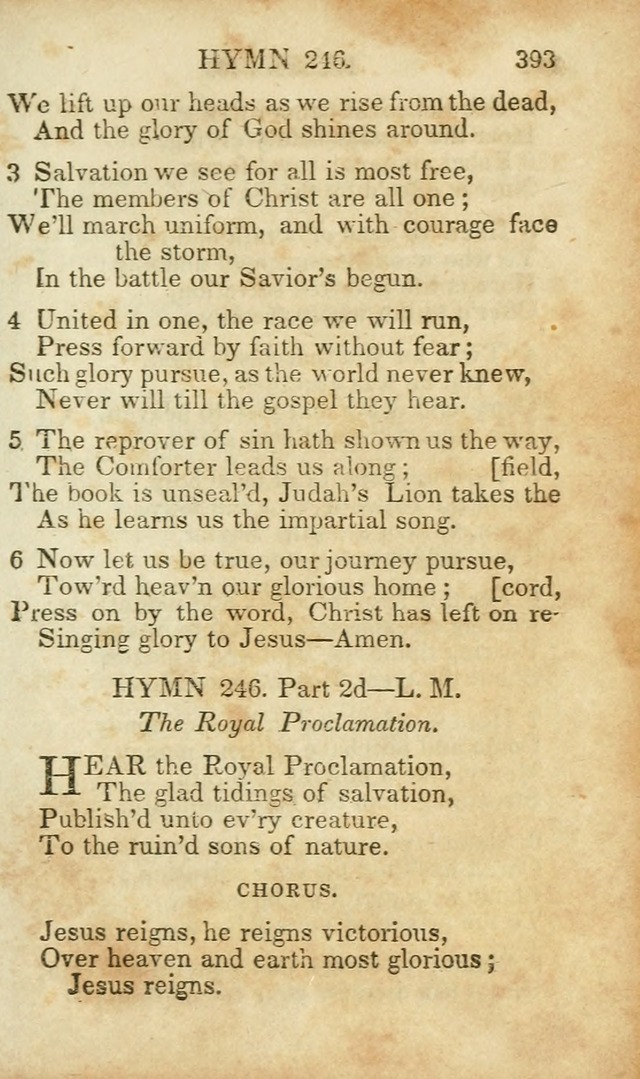 Hymns and Spiritual Songs, Original and Selected, for the Use of Christians. (8th ed.) page 400