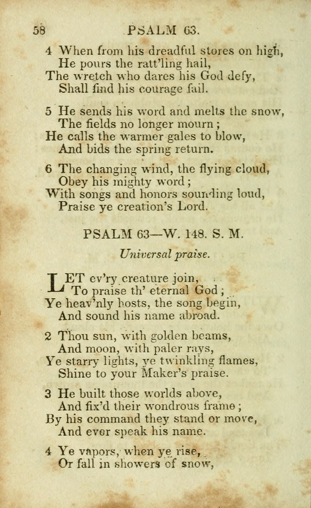 Hymns and Spiritual Songs, Original and Selected, for the Use of Christians. (8th ed.) page 55