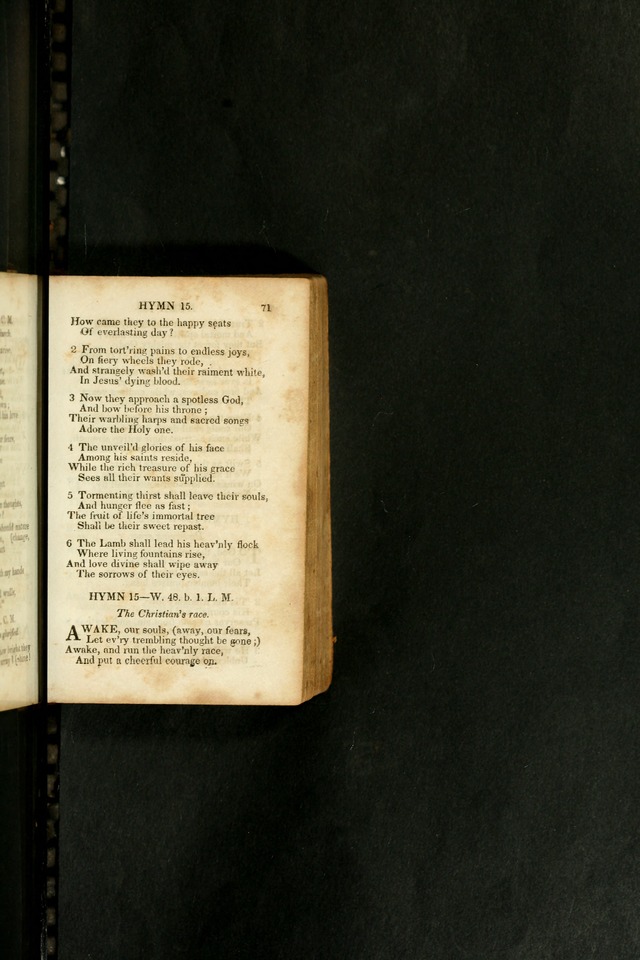 Hymns and Spiritual Songs, Original and Selected, for the Use of Christians. (8th ed.) page 68