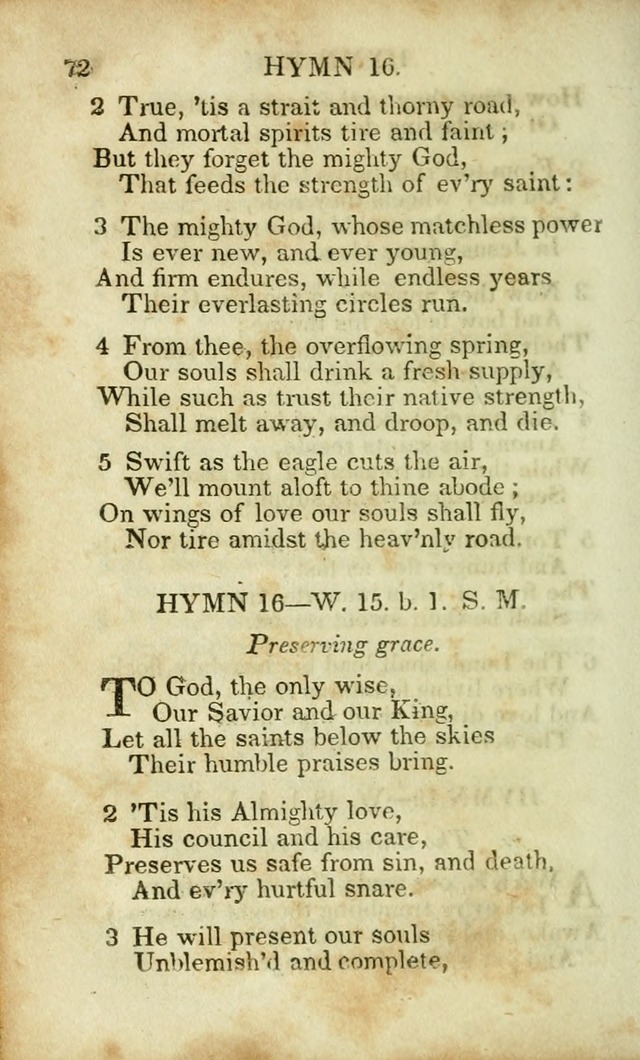 Hymns and Spiritual Songs, Original and Selected, for the Use of Christians. (8th ed.) page 71