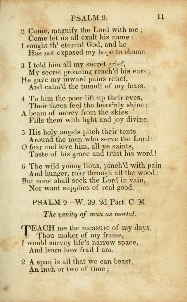 Hymns and Spiritual Songs, Original and Selected, for the Use of Christians. (8th ed.) page 8