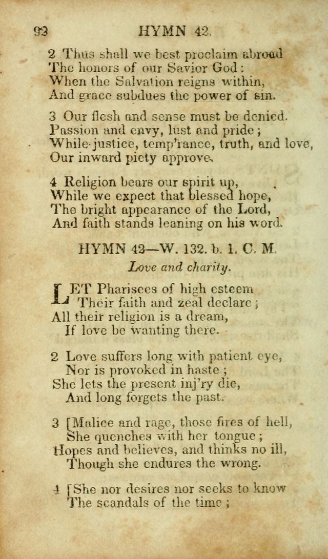 Hymns and Spiritual Songs, Original and Selected, for the Use of Christians. (8th ed.) page 93