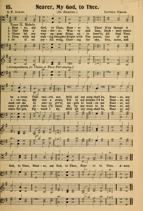 Hymnal for Soldiers and Sailors: for the public and private use of the Soldiers and Sailors page 15