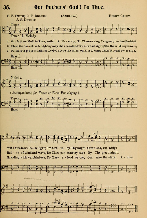 Hymnal for Soldiers and Sailors: for the public and private use of the Soldiers and Sailors page 37