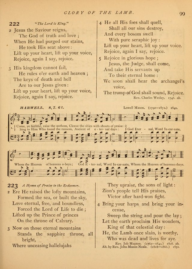 Hymns and Songs for Social and Sabbath Worship page 102