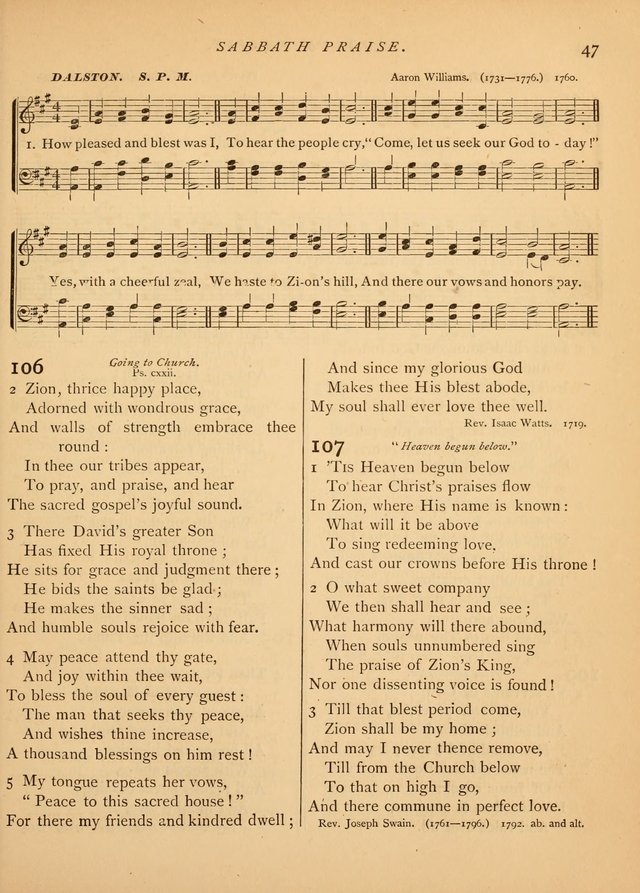 Hymns and Songs for Social and Sabbath Worship page 48