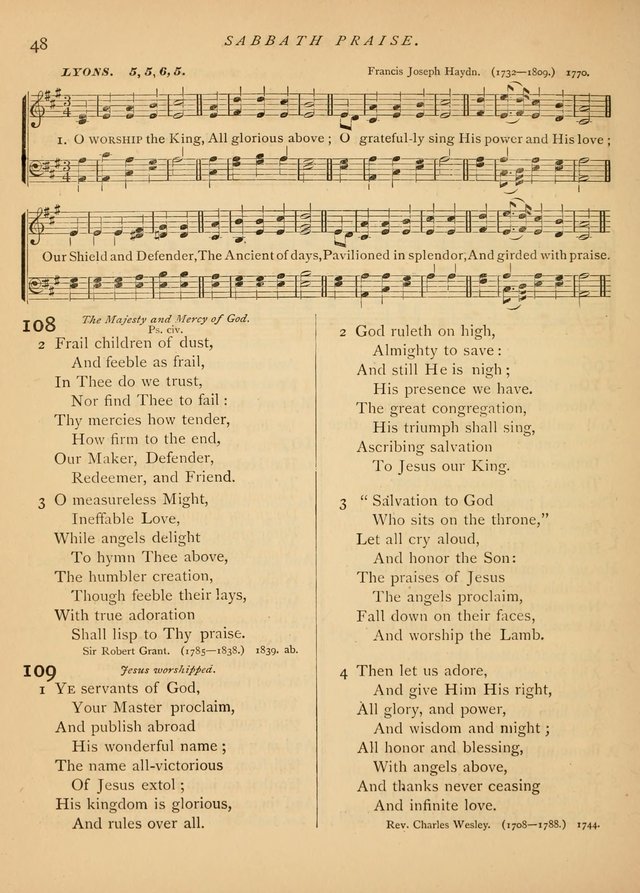 Hymns and Songs for Social and Sabbath Worship page 51