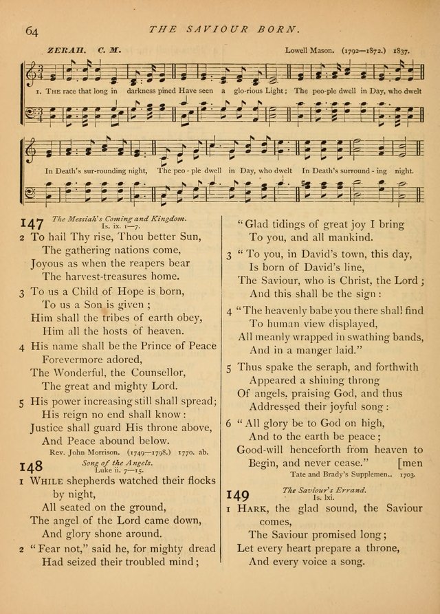 Hymns and Songs for Social and Sabbath Worship page 67