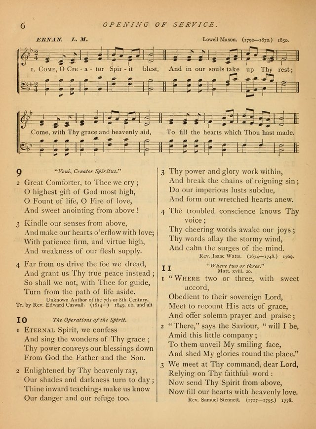 Hymns and Songs for Social and Sabbath Worship page 7