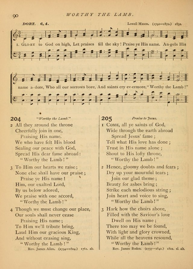 Hymns and Songs for Social and Sabbath Worship page 93