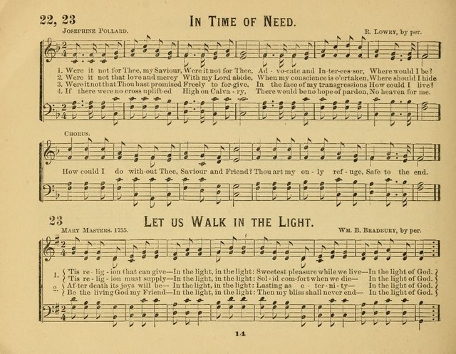 Hymn Service for the Sunday School page 14