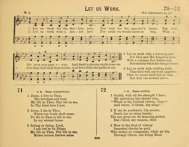 Hymn Service for the Sunday School page 39