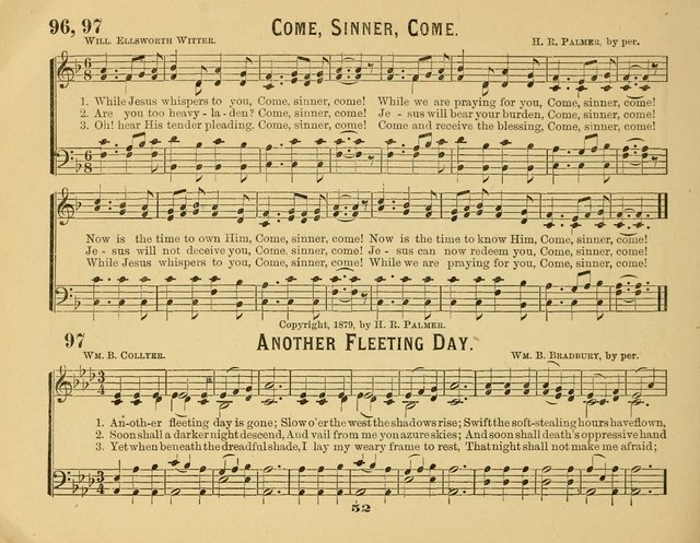 Hymn Service for the Sunday School page 52