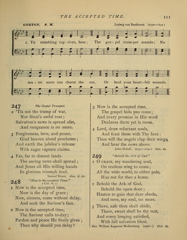 Hymns and Songs for Social and Sabbath Worship. (Rev. ed.) page 111