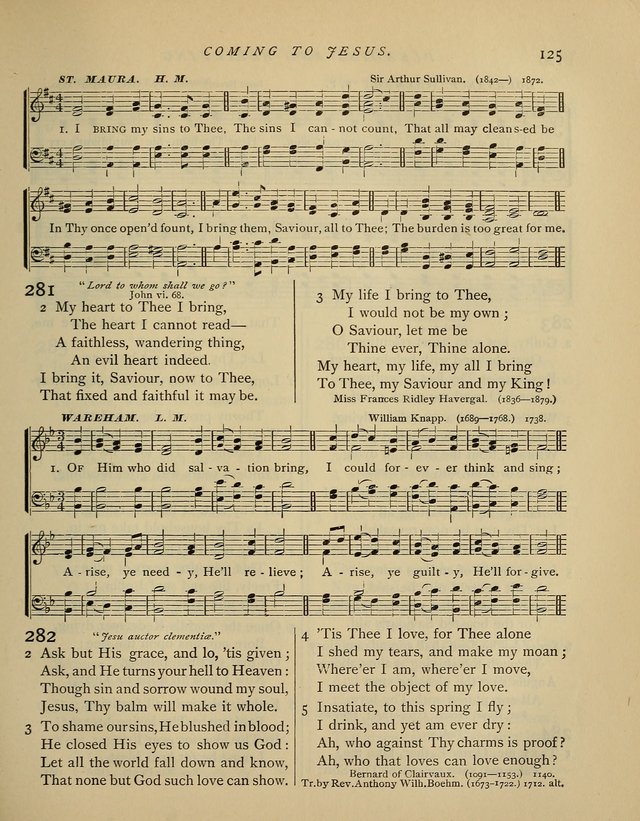 Hymns and Songs for Social and Sabbath Worship. (Rev. ed.) page 125