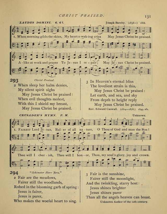 Hymns and Songs for Social and Sabbath Worship. (Rev. ed.) page 131