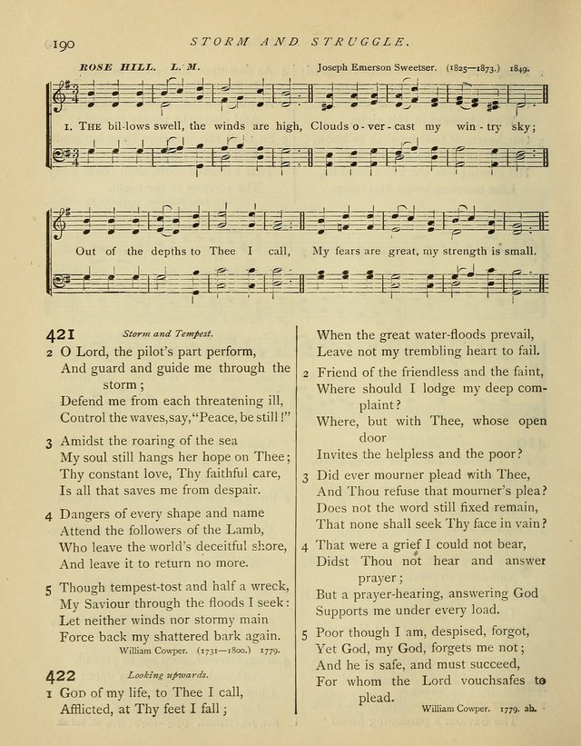Hymns and Songs for Social and Sabbath Worship. (Rev. ed.) page 190